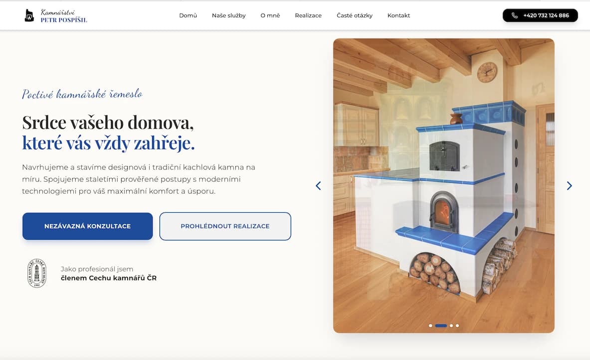 Pospíšil Masonry Stoves