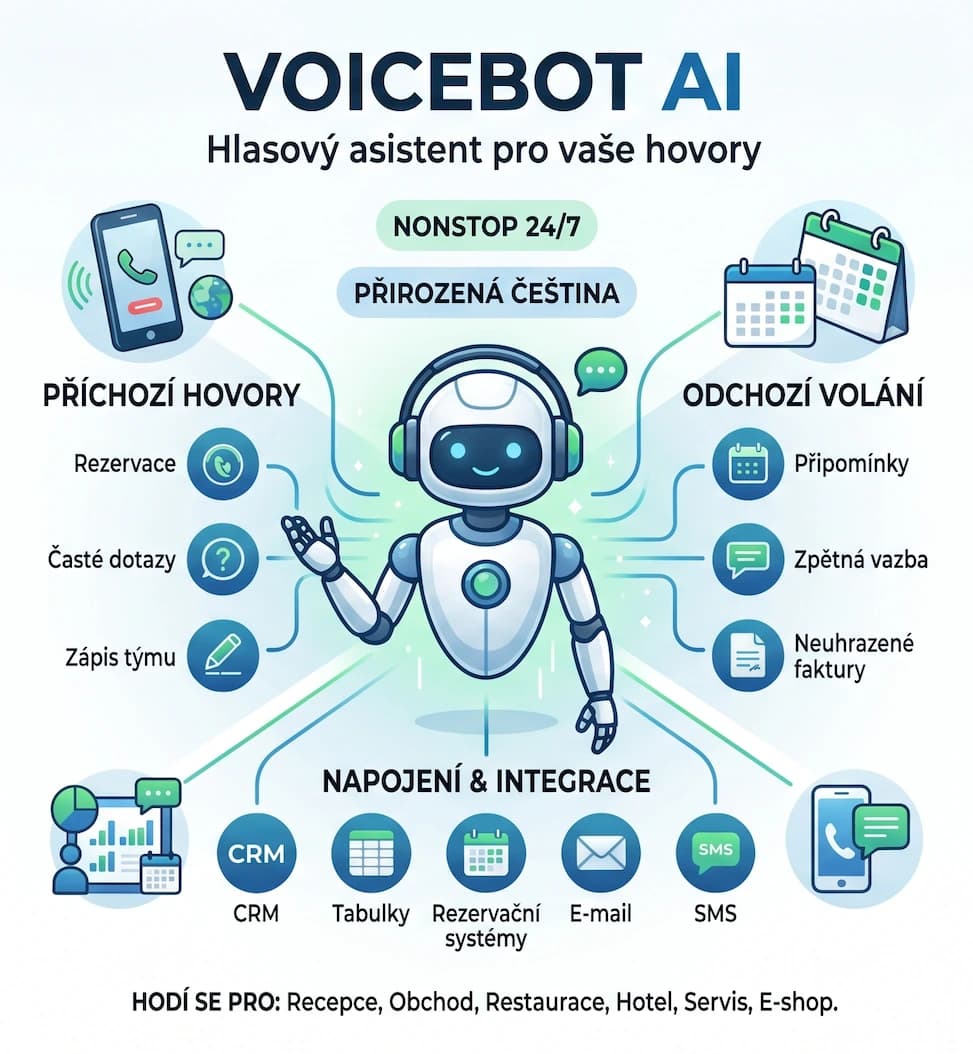 Ukázka českého voicebota v hovoru